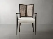 صورة كرسي فريا المنحوت بذراعين لتناول الطعام