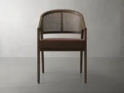 صورة كرسي إيمي العصري بذراعين لتناول الطعام