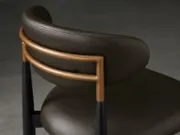 Picture of Jagger Contemporary Faux Leather Dining Chair