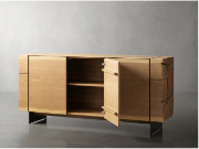 Picture of Romanian oak sideboard