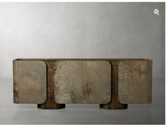 Picture of A sculptural blend of reclaimed alder wood