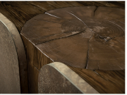 Picture of A sculptural blend of reclaimed alder wood