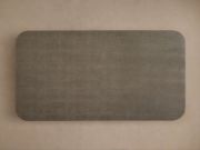 Harrow Coffee Table – Faux Shagreen Oak with Recessed Base