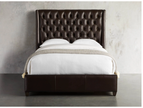 Picture of This updated classic upholstered bed