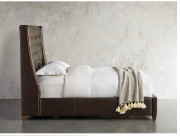 Picture of This updated classic upholstered bed