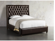 Picture of This updated classic upholstered bed