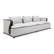 Deco Luxe Sofa – Glamorous Vintage Touch