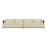 Deco Luxe Sofa – Glamorous Vintage Touch