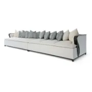 Deco Luxe Sofa – Glamorous Vintage Touch