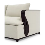 Deco Luxe Sofa – Glamorous Vintage Touch
