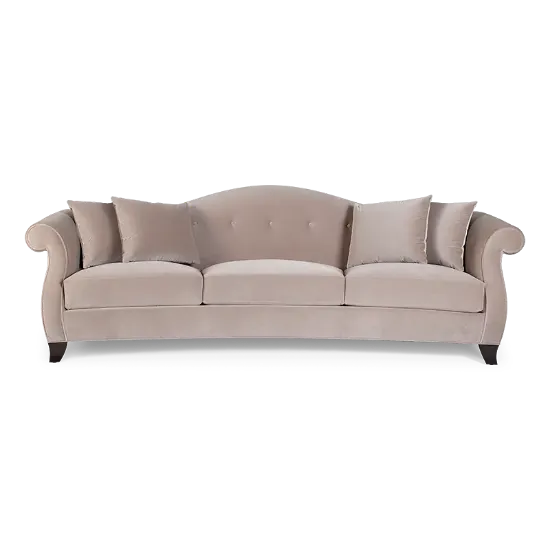 Curved Sofa – Elegant Silhouette