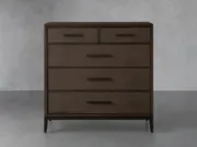 Picture of Malone Wooden Five-Drawer Dresser