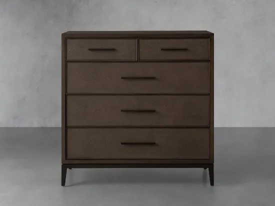 Picture of Malone Wooden Five-Drawer Dresser