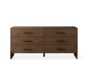 Picture of Felton Textured-Wood Six-Drawer Dresser