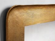 Antique Brass Framed Wall Mirror