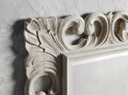 Hand-Carved Teak Wood Wall Mirror
