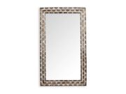 Italian Onyx Stone Inlay Wall Mirror