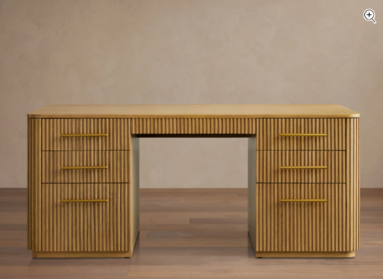 Elegant desk made from Finnish pine