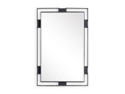 Textured Iron Wall Mirror