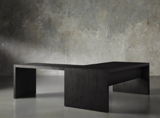 Picture of Modular white oak desk