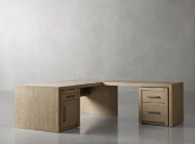 Picture of Modular white oak desk