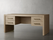 Picture of Modular white oak desk