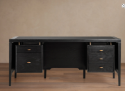 Picture of Midcentury-inspired desk handcrafted f