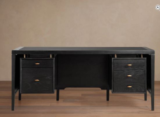 Picture of Midcentury-inspired desk handcrafted f