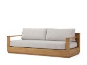 Bal Harbour Deep Outdoor Teak Sofa
