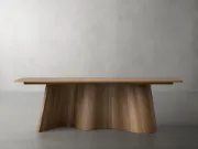 Dining Table in Wide Rectangular Form
