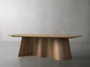 Dining Table in Wide Rectangular Form