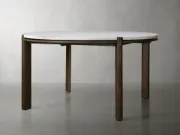 صورة طاولة بلوط