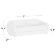 Curved Rattan Outdoor Sofa