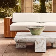 Topia U-Shaped Teak Outdoor Sectional Sofa