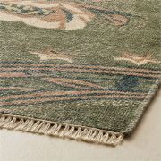 Picture of Ardito Hand-Knotted Wool Rug – Green
