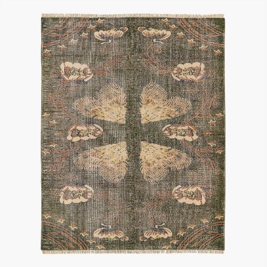 Picture of Ardito Hand-Knotted Wool Rug – Green