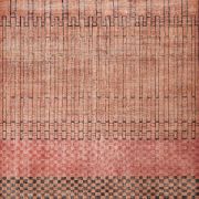 Picture of Bamini Hand-Knotted Wool & Cotton Rug – Terracotta Red