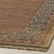 Picture of Aronne Hand-Knotted Wool Area Rug – Mauve