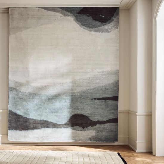 Picture of Sundown Lavender TENCEL Rug