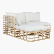 3-Piece Outdoor Sectional Sofa