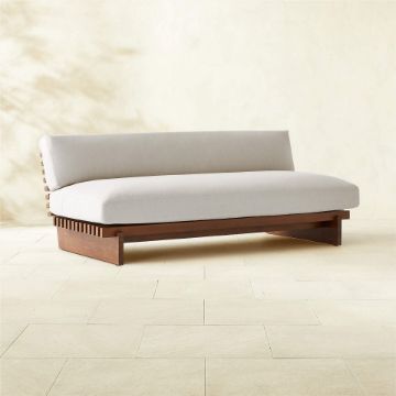 Stained Teak Outdoor 2-Seater Stained Teak Outdoor 2-Seater