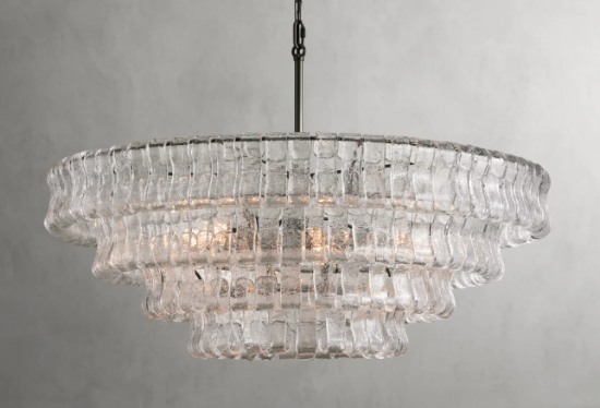 Picture of Ghiaccio Art Glass Chandelier