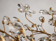 Picture of Fiore Elegant Floral Crystal Chandelie
