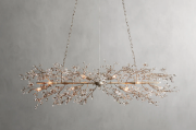 Picture of Fiore Elegant Floral Crystal Chandelie
