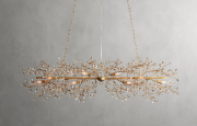 Picture of Fiore Elegant Floral Crystal Chandelie