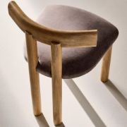 Shearling & Oak Dining Chair