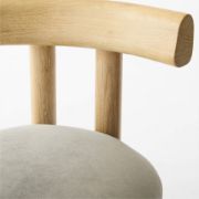 Shearling & Oak Dining Chair