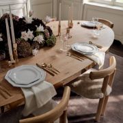 Shearling & Oak Dining Chair