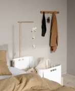 Picture of Wood Co-sleeper with Bench Conversion