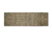 Picture of Faymount Textured Hand-Knotted Runner Rug